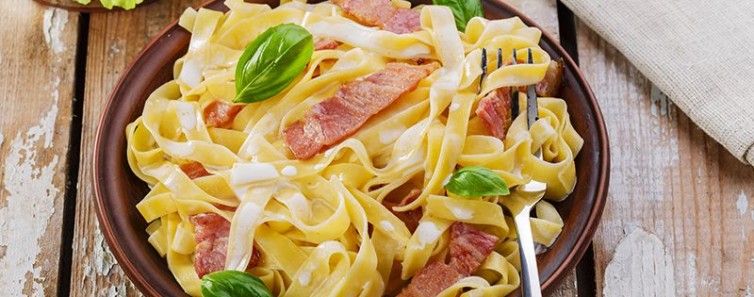 Καρμπονάρα χωρίς κρέμα γάλακτος